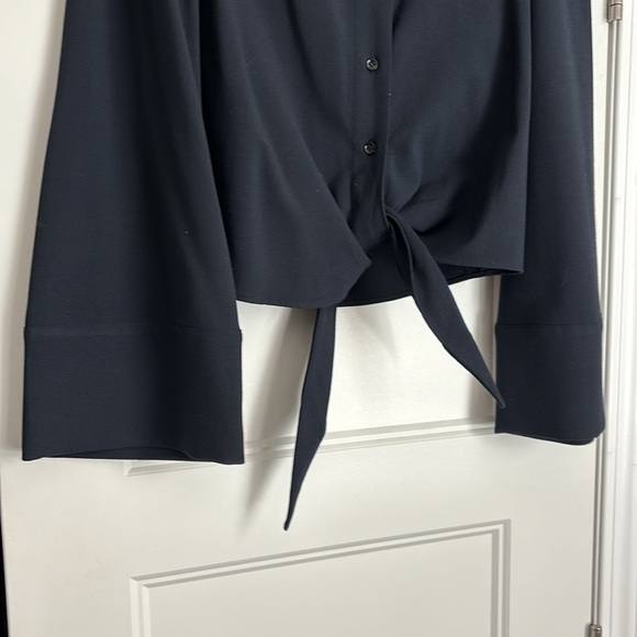 Zara bell sleeve tie up blouse - Picture 3 of 3